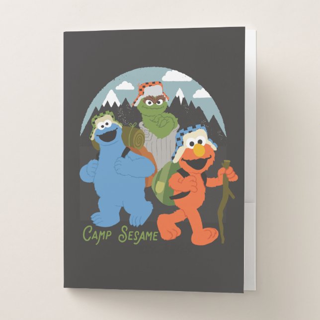 Camp Sesame Street EST. 1969 Pocket Folder (Front)