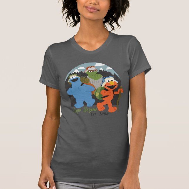 Camp Sesame Street EST. 1969 T-Shirt (Front)