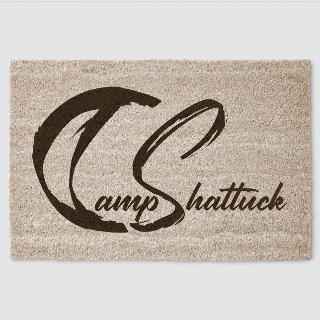 Camp Shattuck - Door Mat (Front)