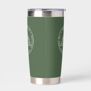 Camp Shattuck - Stamp Logo - Coffee Tumbler