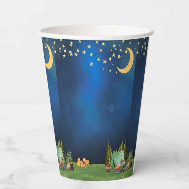 Camp Site Baby Shower  Paper Cups (Front)