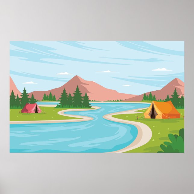 Camp Site Poster (Front)