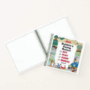 Camp Sketchbook Notebook