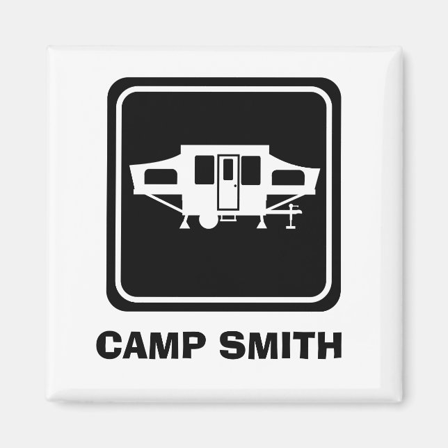 Camp Smith Camper Magnet (Front)