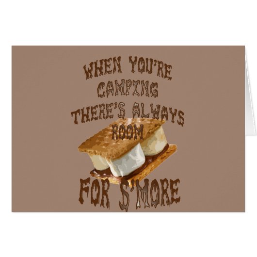 Camp Smores Cards (Front Horizontal)