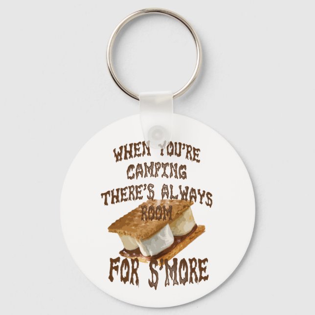 Camp Smores Keychain (Front)