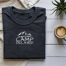Camp Somehow Outdoor Humor Hiking Shirt