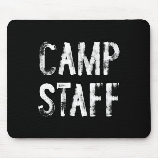 Camp Staff Counselor Camping  Mouse Pad