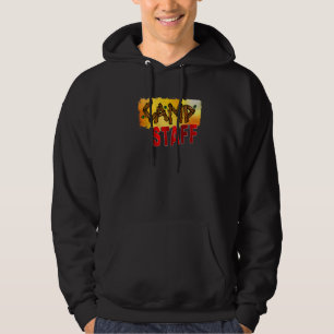 Camp Staff Summer Campground Host Crew Counselor T Hoodie