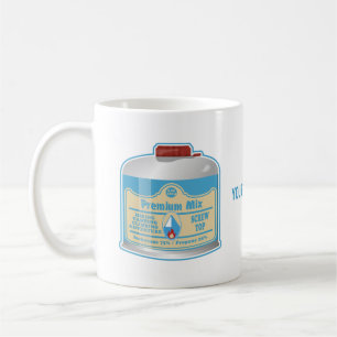 Camp stove fuel canistier propane isobutane coffee mug