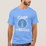 Camp Streamix Camper Shirt<br><div class="desc">Want to be a camper at the world safest internet summer camp! Too bad, we're full. but you can pretend to be one with this tasty Camper Tee</div>