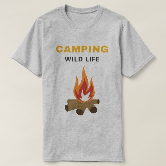 Camp  T-Shirt (Design Front)
