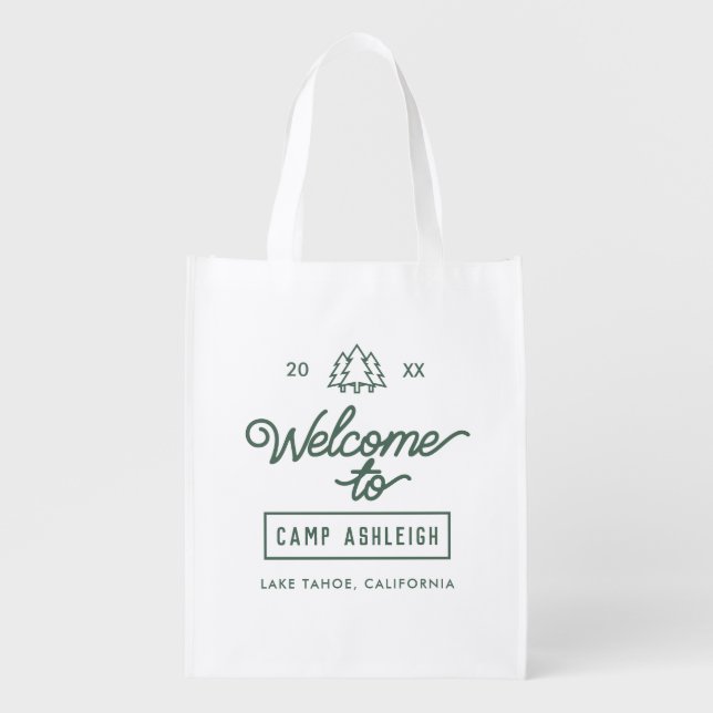 Camp Theme Bachelorette Party Bag (Front)