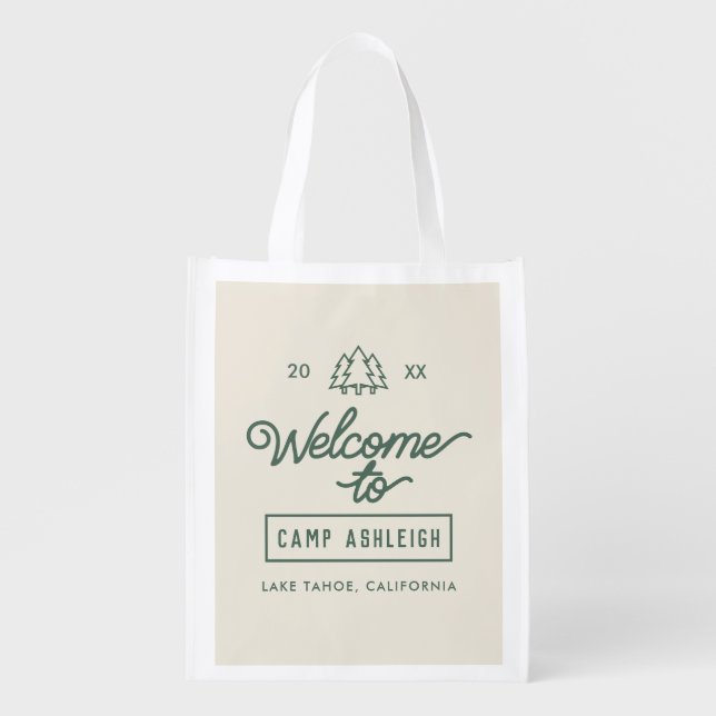 Camp Theme Bachelorette Party Bag (Front)