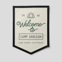 Camp Theme Bachelorette Party Pennant