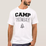Camp Throwback Alumni T-shirt at Zazzle
