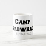 Camp Throwback (this Is Probably Vodka) Mug at Zazzle