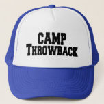 Camp Throwback Trucker Hat at Zazzle