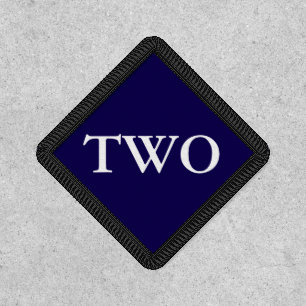 Camp TWO Blue Commandery Order of the Black Cross Patch