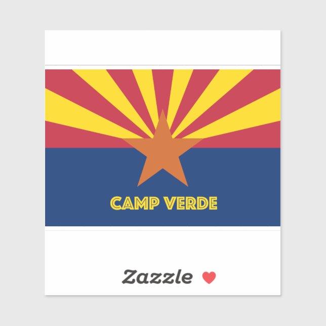 Camp Verde AZ Sticker (Sheet)