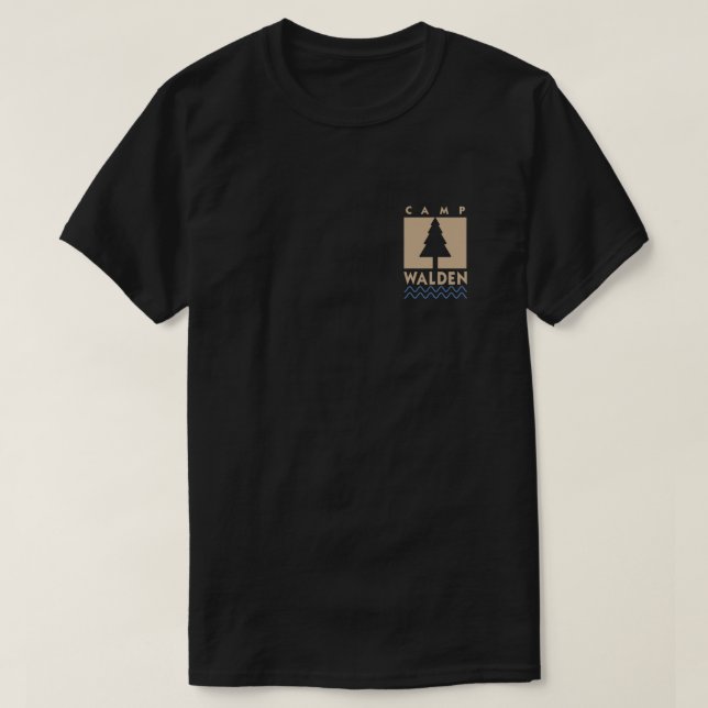 Camp Walden (Tan) .png T-Shirt (Design Front)