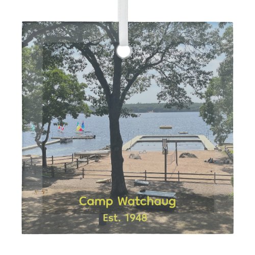 Camp Watchaug Photo Ornament