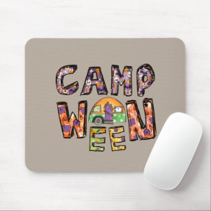 Camp Ween Halloween Camper Design Mouse Pad