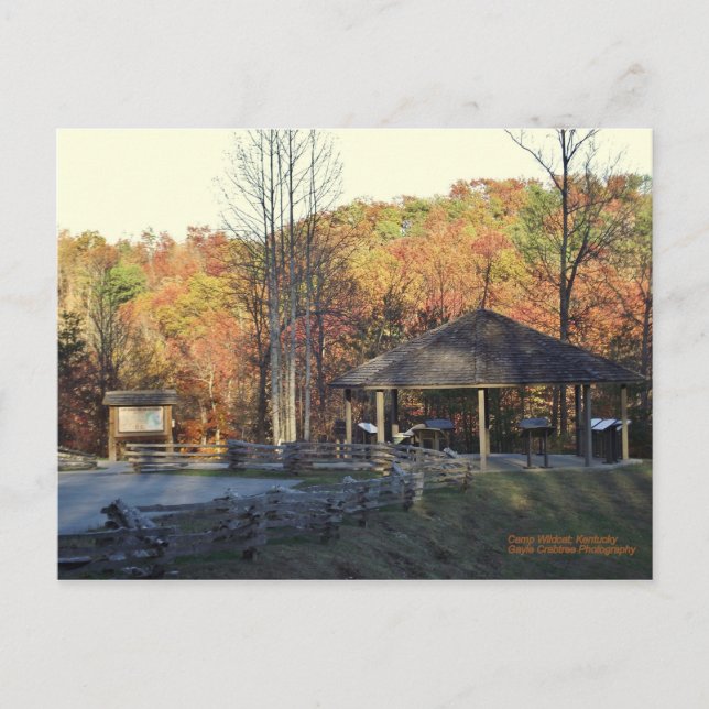 Camp Wildcat Civil War Battlefield site Postcard (Front)