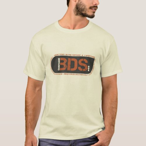 Campagne BDS France T_Shirt