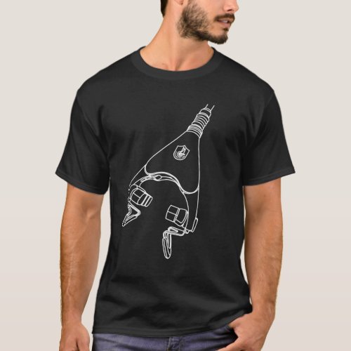 Campagnolo Delta Brake Print T_Shirt