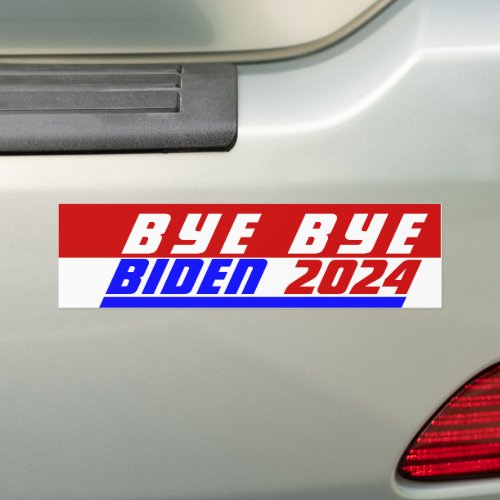 Campaign 2024 Bye Bye President Joe BIDEN Save USA Bumper Sticker