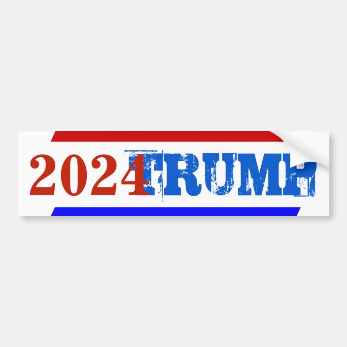 Campaign 2024 election President TRUMP Bumper Sticker