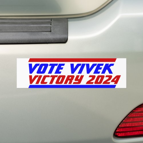 Campaign 2024 election President Vivek RAMASWAMY Bumper Sticker