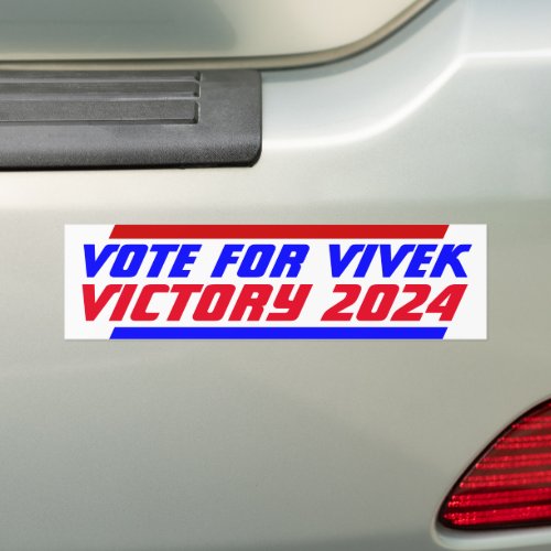 Campaign 2024 election President Vivek RAMASWAMY Bumper Sticker