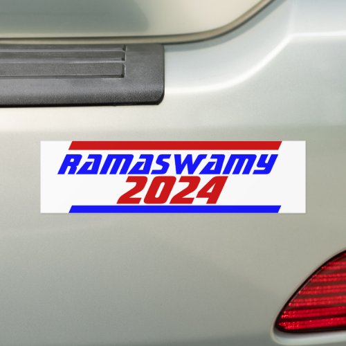 Campaign 2024 election President Vivek RAMASWAMY Bumper Sticker