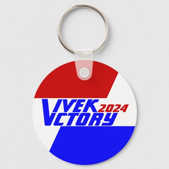 Campaign 2024 election President Vivek RAMASWAMY Keychain (Front)