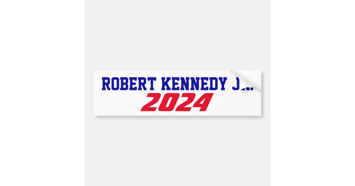 Campaign 2024 Robert Kennedy Jr for President Bumper Sticker Zazzle