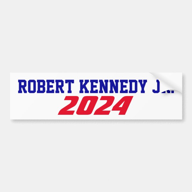 Campaign 2024 Robert Kennedy Jr for President Bumper Sticker (Front)