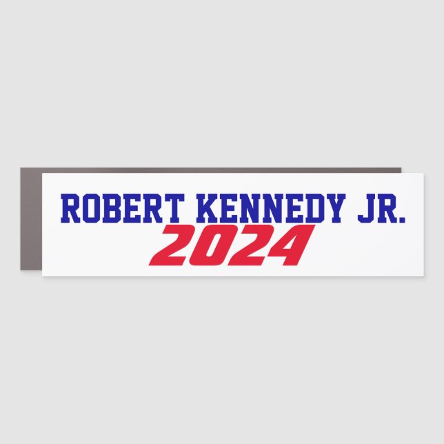 Campaign 2024 Robert Kennedy Jr for President Car Magnet (Front)