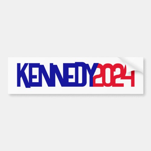 Campaign 2024 Robert Kennedy Jr RFK President Bump Bumper Sticker