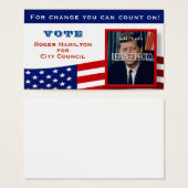 Campaign Election Template (Front & Back)
