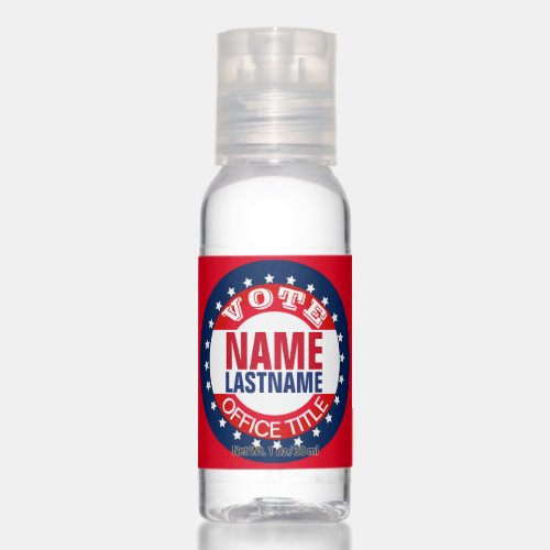 Campaign Election Voters Gift Hand Sanitizer