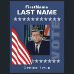 Campaign Flyer Template<br><div class="desc">Campaign template flyer with stars and stripes.</div>