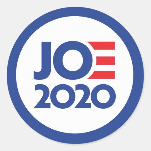 Campaign for JOE 2020 Classic Round Sticker