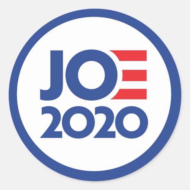 Campaign for JOE 2020 Classic Round Sticker (Front)