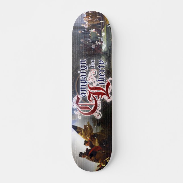 Campaign for Liberty Patriot Skateboard (Front)
