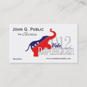 Campaign Promotional Pocket Cards