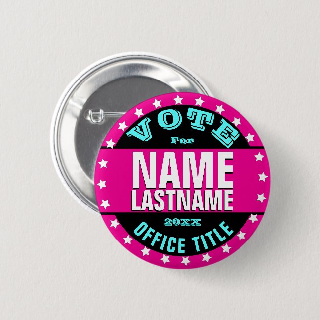 Campaign Template Custom Button (Front & Back)