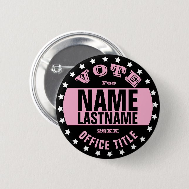 Campaign Template Custom Button (Front & Back)