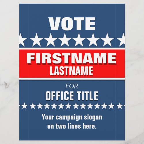 Campaign Template Custom Flyer